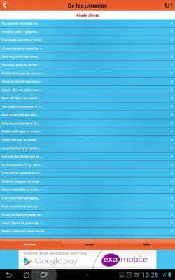 Chistes y Bromas android App screenshot 10
